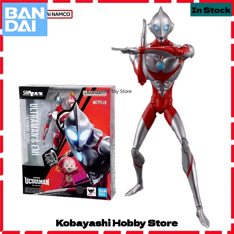 

Bandai Original Genuine SHF Ultraman Rising Ultraman & Emi Collection Model Kit Action Figure