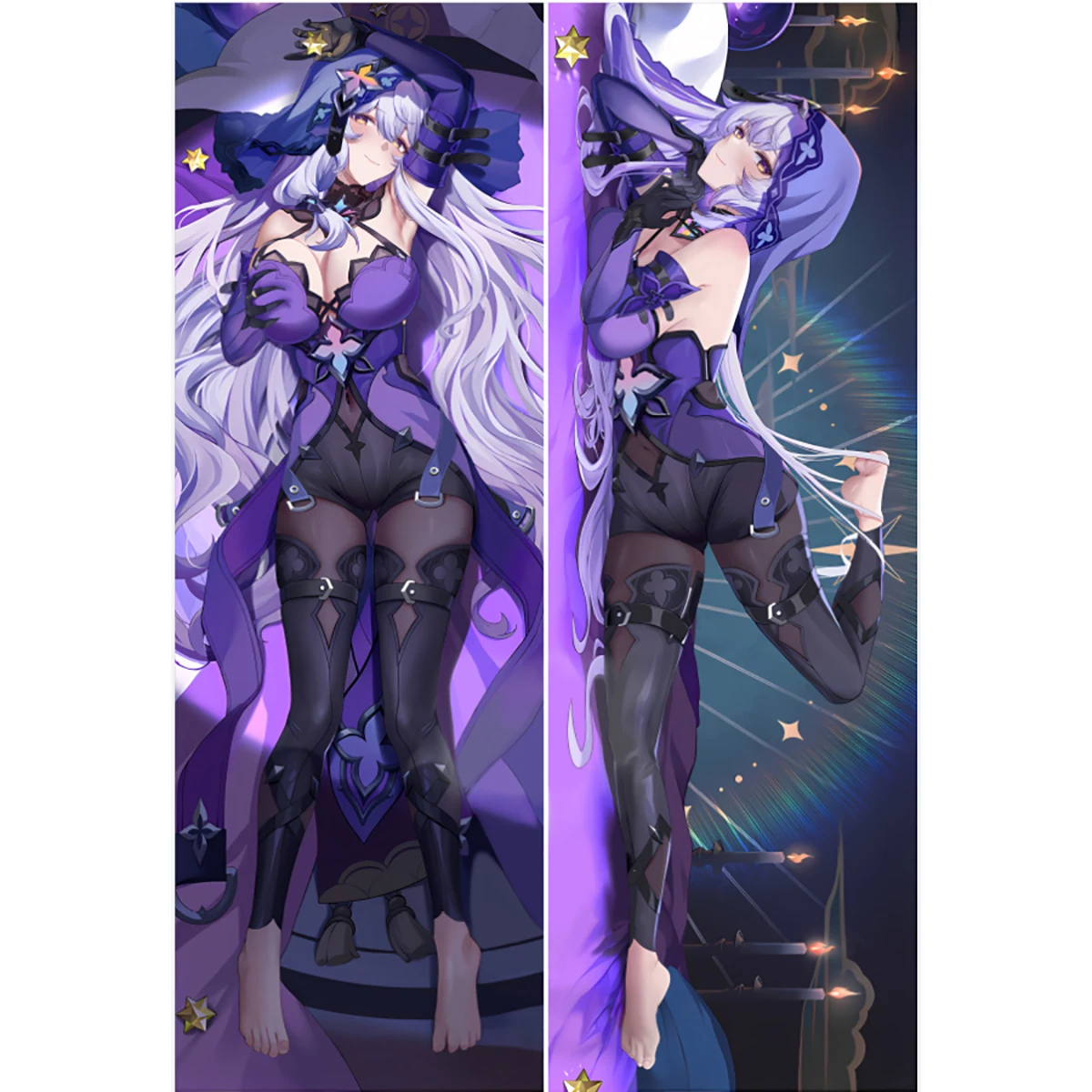 Honkai: Star Rail  Sexy Black Swan Hugging Body Pillowcase Anime Cosplay Dakimakura Pillows Case Otaku Moegirl Cushion Cover