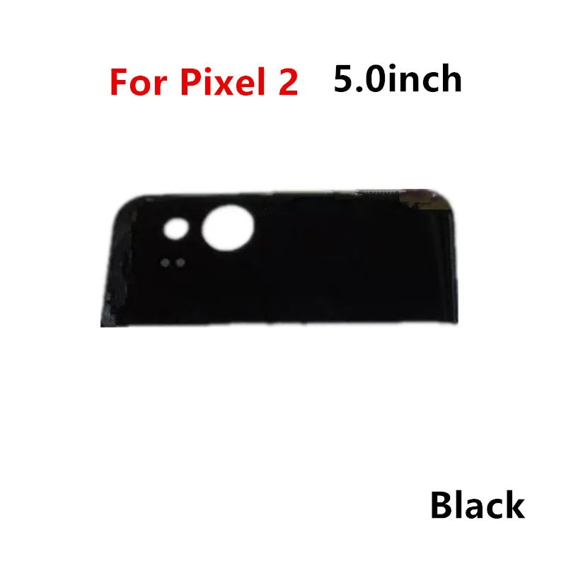 Pixel2 XL Top Glass Back Cover For Google Pixel 2 / 2XL Housing Rear Door Repair Replacement Parts Case