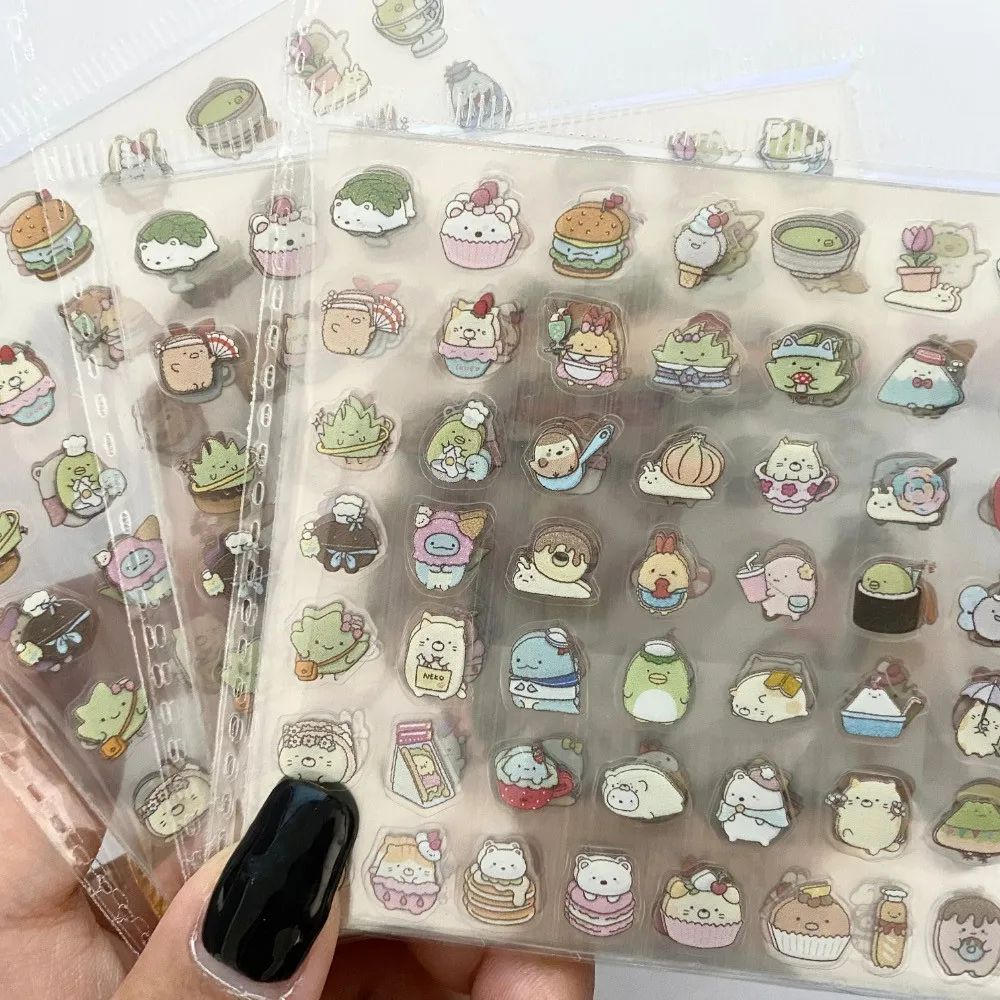 

10PCS Cartoon Food & Creature Stickers - Decor for Journals, Phone Cases RecordingYourLife Store