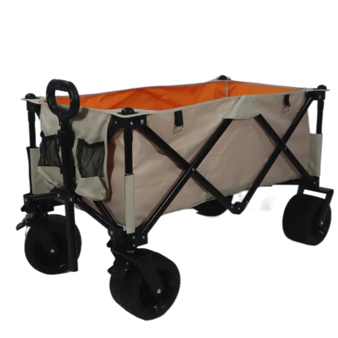 Folding Trolley Beach Garden Outdoor Park Utility Wagon Picnic Camping Cart