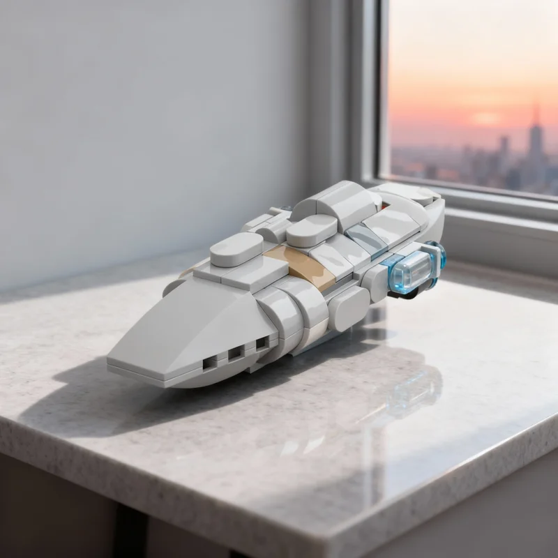 121 piezas MOC MC80a 1 Home One Scale Star Battle, Bloques de Construcción de Modelos, Regalo Creativo para Exhibición, Decoración Coleccionable, Premium para Niños y Adultos