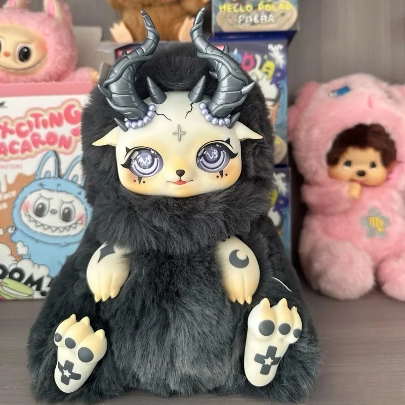 

New Genuine Blind Box Mobo Star Twelve Constellations Series Mystery Box Plush Vinyl Doll Girl Desktop Collection Surprise Gifts