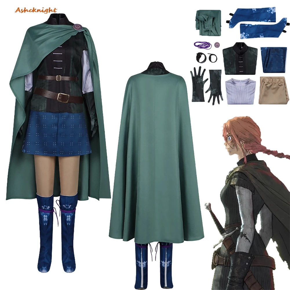 

2025 Anime Scarlet Cosplay Scarlet Top Pants Skirt Cloth Women Party Disguise Halloween Costume Carnival Roleplay Outfits Suit