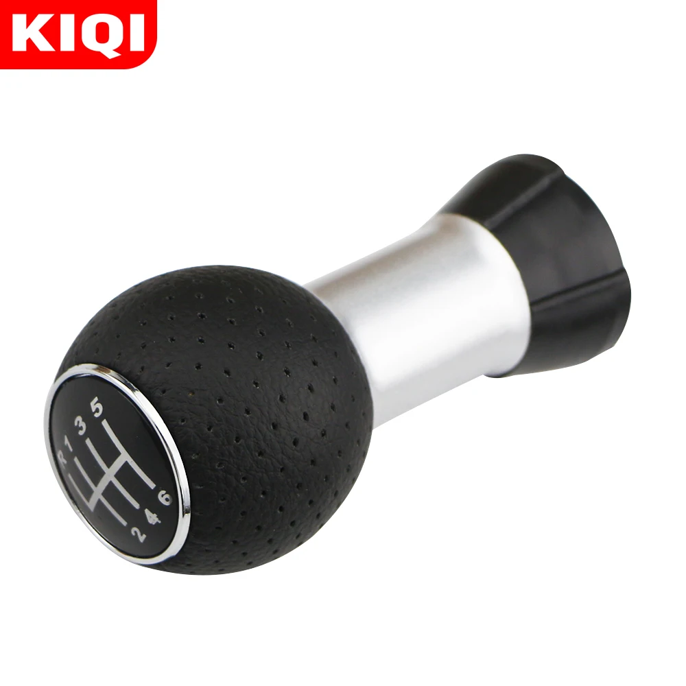 12mm Car Gear Head Shift Knob for Audi A3 A4 A5 A6 Q5 S4 S5 B6 B7 B8 8K 8T S Line for VW Passat B5 B6 B5.5 Golf MK7 Skoda Seat