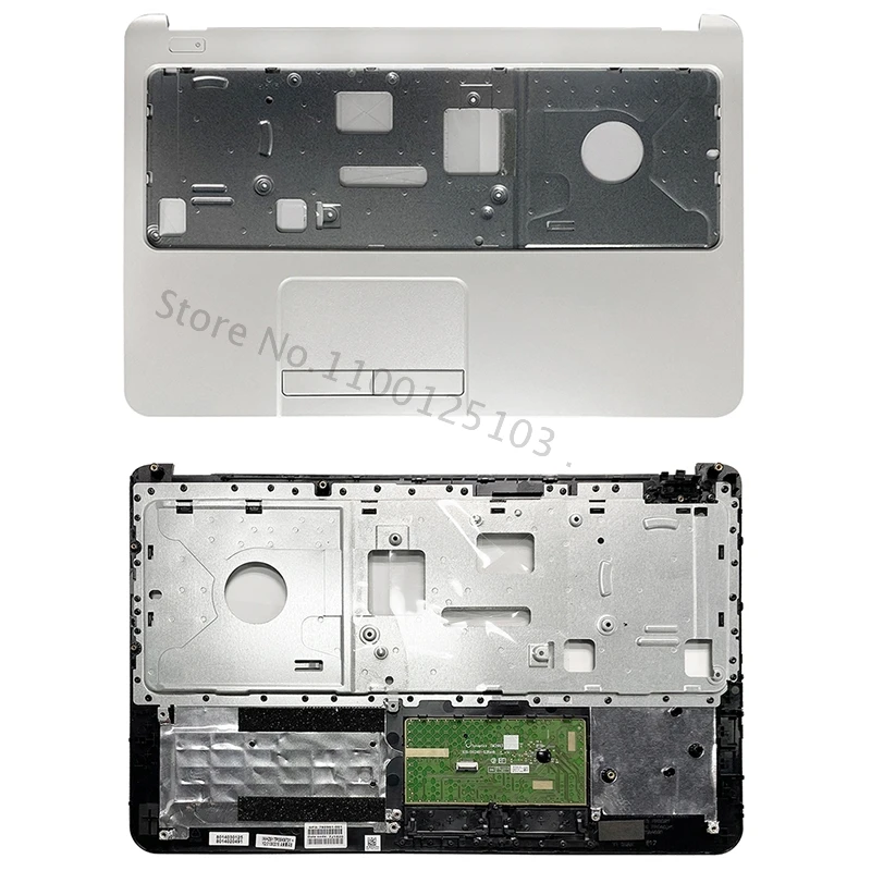 Imagem -04 - Portátil Lcd Capa Traseira para hp 15-g 15-r 15-t 15-h 15-z 250 g3 255 g3 Frente Moldura Palmrest Capa Inferior Almofada de pé um b c d Branco Novo