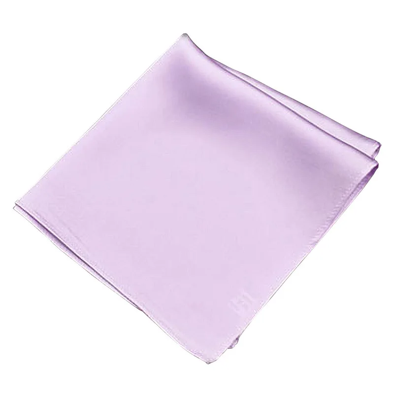 35*35cm 100% Silk Handkerchief Suit Pocket Towel Man Pocket Square Multiple Color Options Fashionable Festival Gifts
