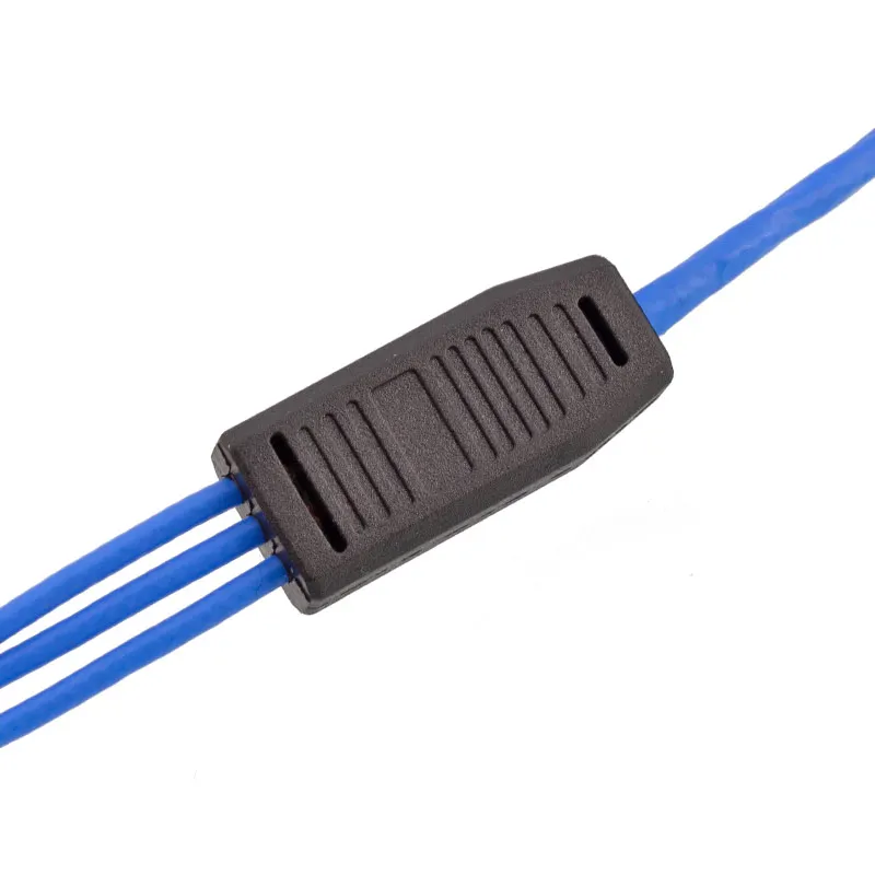 1/4-28 UNF to 3 BNC triaxial cable connector for accelerometer vibration