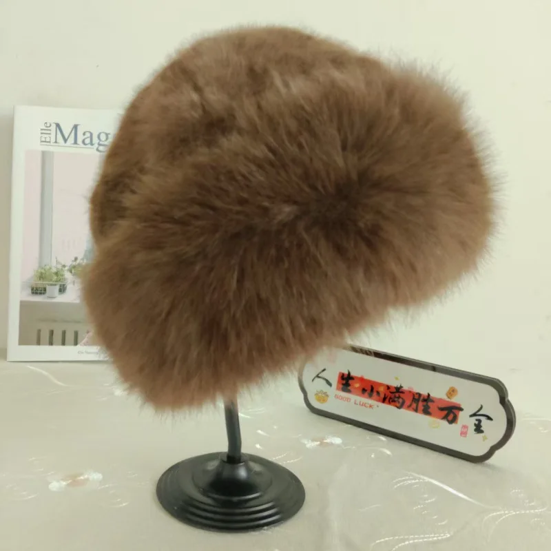 

Новая зимняя пушистая рыбацкая шапка, термонаушники из искусственного меха, женские и мужские спортивные наушники на открытом воздухе, холодная погода, теплая кепка-ведро на флисовой подкладке ​ ​