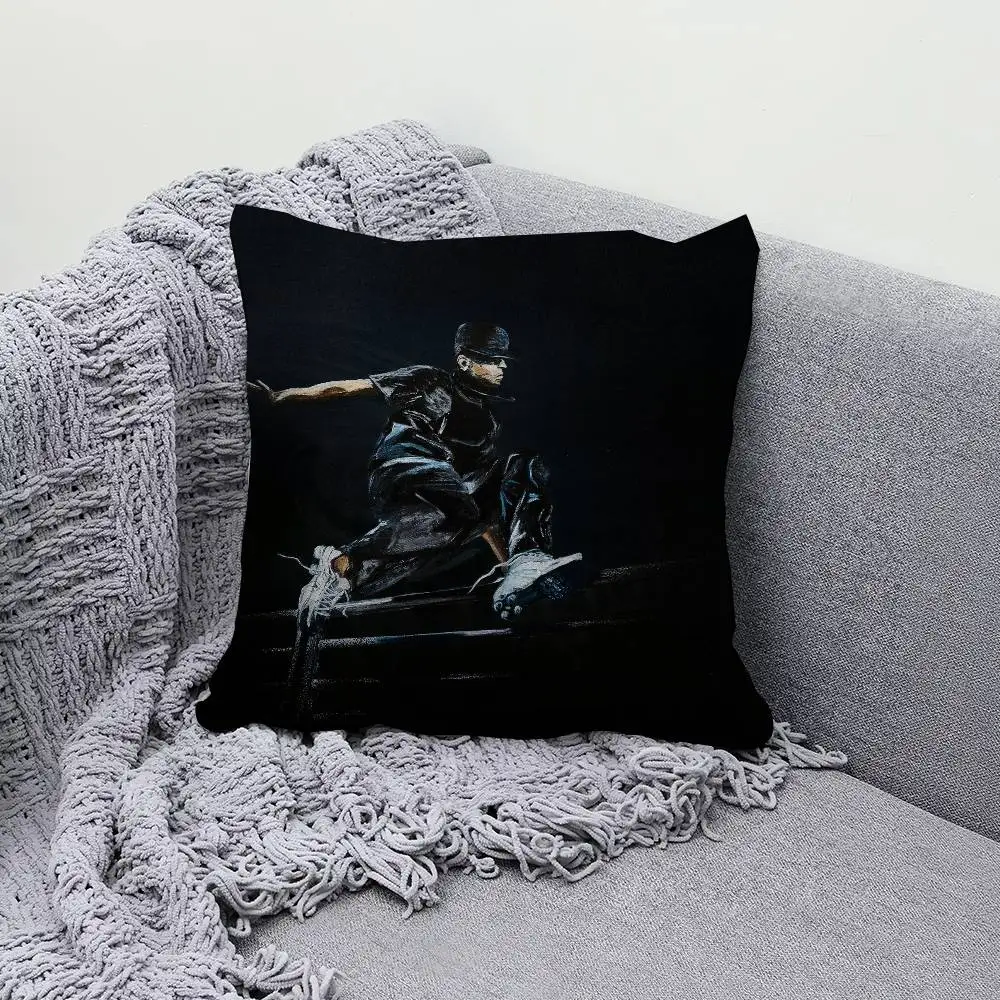 Rapper T-Trueno TURR4ZO 30x30cm 45x45cm Pillow Case Decor Protective Covers Comfortable Soft For Sofa Living Room Home Office