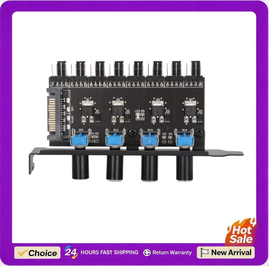 hub-de-ventiladores-para-cpu-chassi-hdd-vga-sistema-de-resfriamento-a-Agua-hub-de-ventiladores-pc-com-8-canais-controlador-de-velocidade-de-ventiladores-com-4-botoes