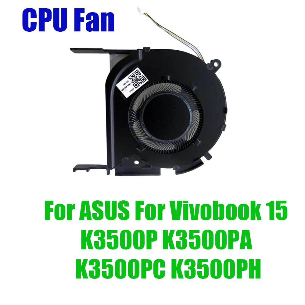 Für ASUS Für Vivobook 15 K3500P K3500PA K3500PC K3500PH DC5V Ersatz-Laptop-CPU-Lüfter