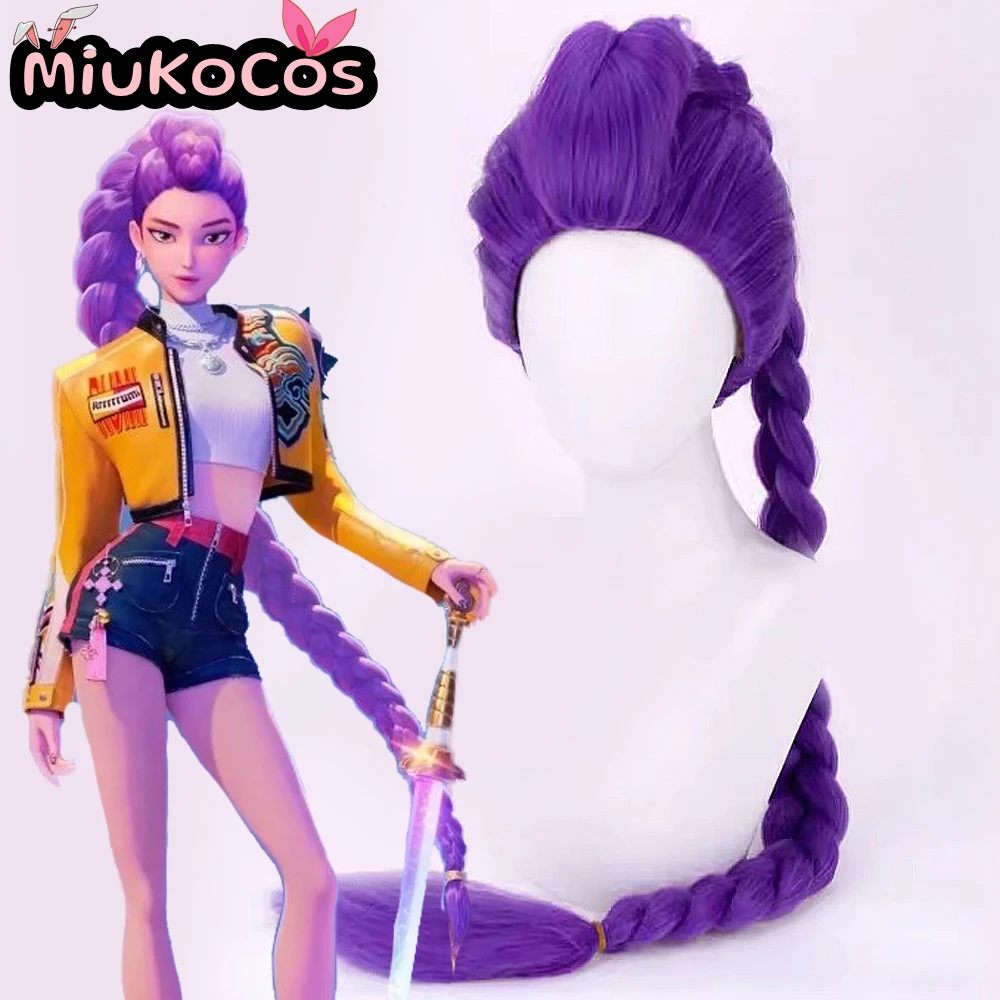 

В НАЛИЧИИ Парик для косплея Руми MiukoCosplay Аниме KPop Охотники на демонов Косплей