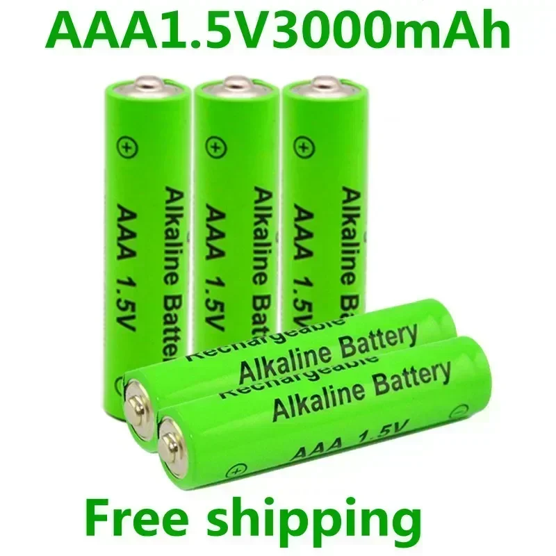 Batería recargable de NI-MH para relojes, pilas AAA de 3000 V y 1,5 mAh, para ordenadores, juguetes, etc., 1-20 AAA1.5V, Envío