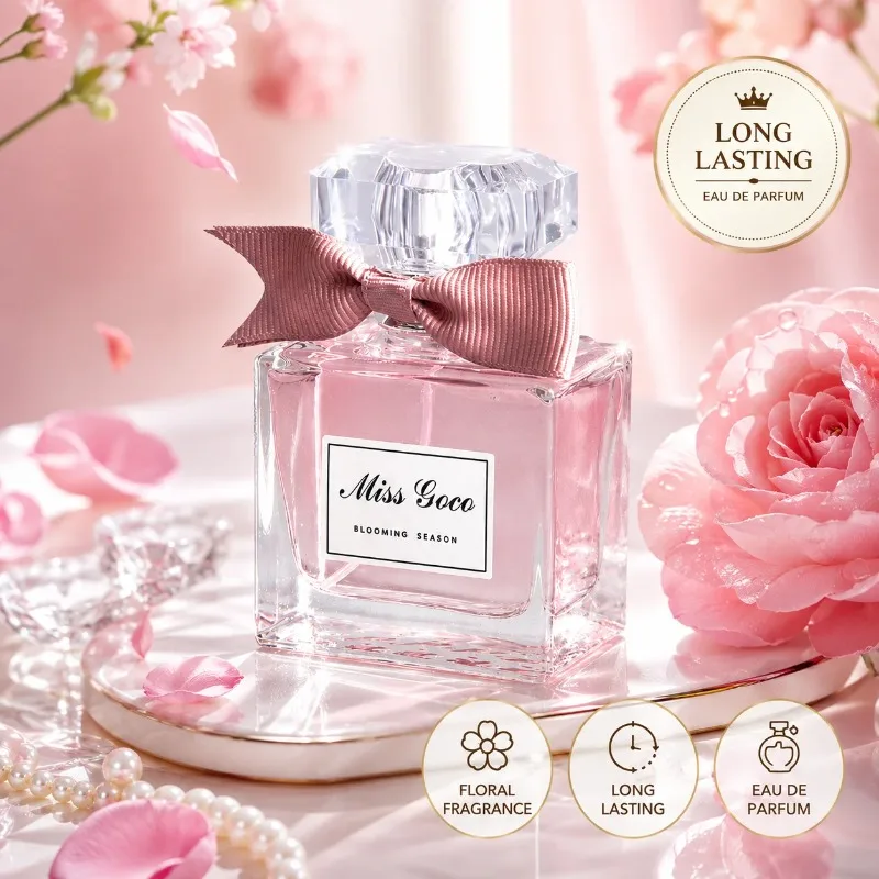 Parfum Floral Sweetheart 50ml EDT eau de toilette, fragrance longue tenue, format voyage, idéal pour un cadeau, premier choix.
