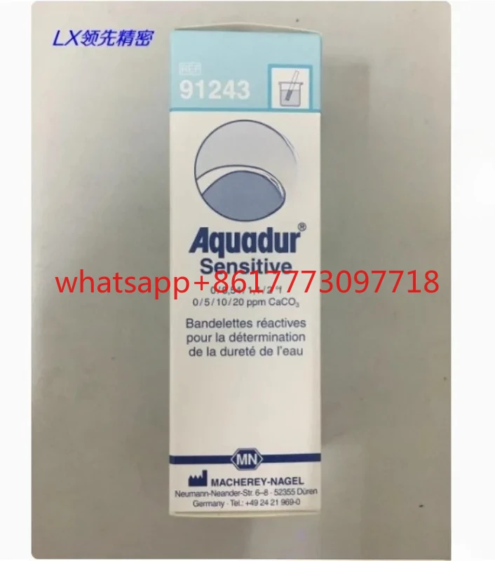 

1PCS MN91243 water hardness test strip hardness test paper AQUADUR 0-20D