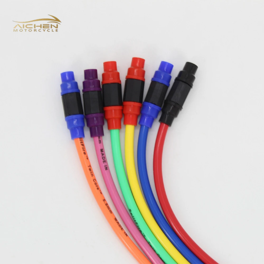 Off Road Vehicle Modification Parts Ignition Coil Cable Motorcycle High Performance Twin Spark Plug Lead Racing Ignition Coil