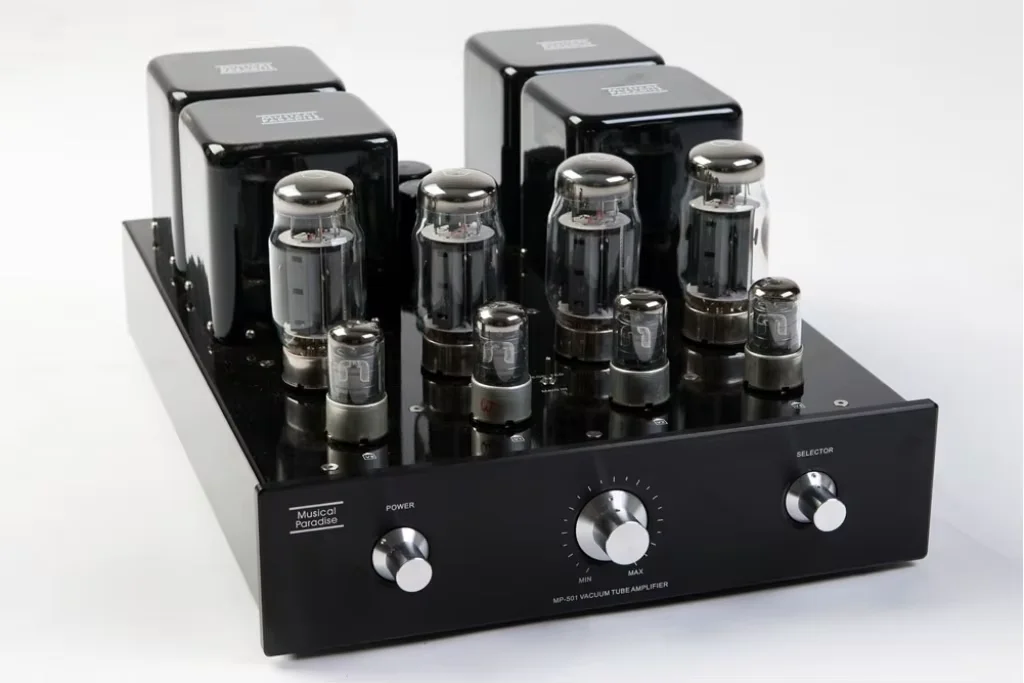 A-233 Musical Paradise MP-501 V5 KT120 KT150 Single Ended Parallel Class A Tube Power Amplifier 55WX2