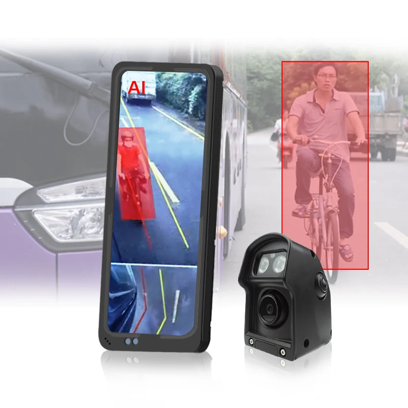 

12.3 Inch Car BSD Blind Spot ing Lane Change Assistant Truck Bus Rearview Mirrors Cam Replacement System