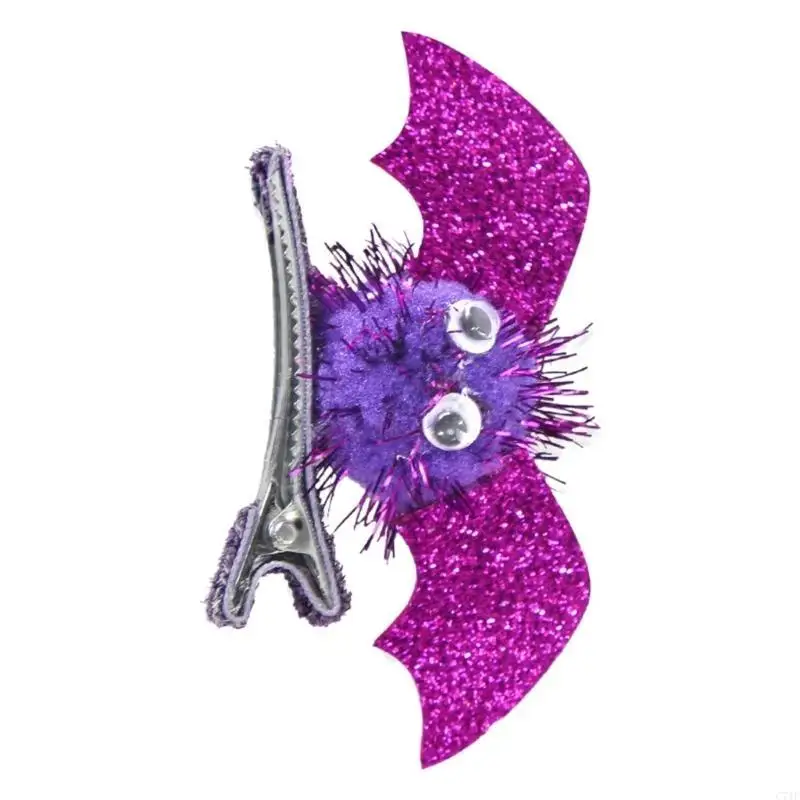 C71F Teen Girl Hair Clip Bat Wing Hair Barrettes for Teen Vacation Bangs Wear