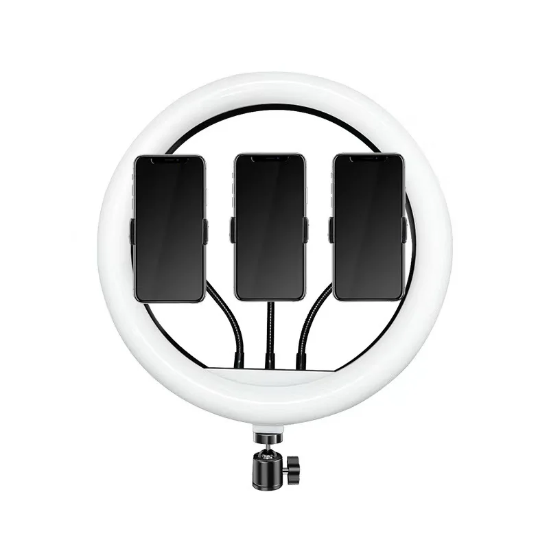 14 12inch Photo Studio lighting LED Ring Light Photography Large Lamp With Tripod Stand for Video Makeup TikTok Youtube Vlog