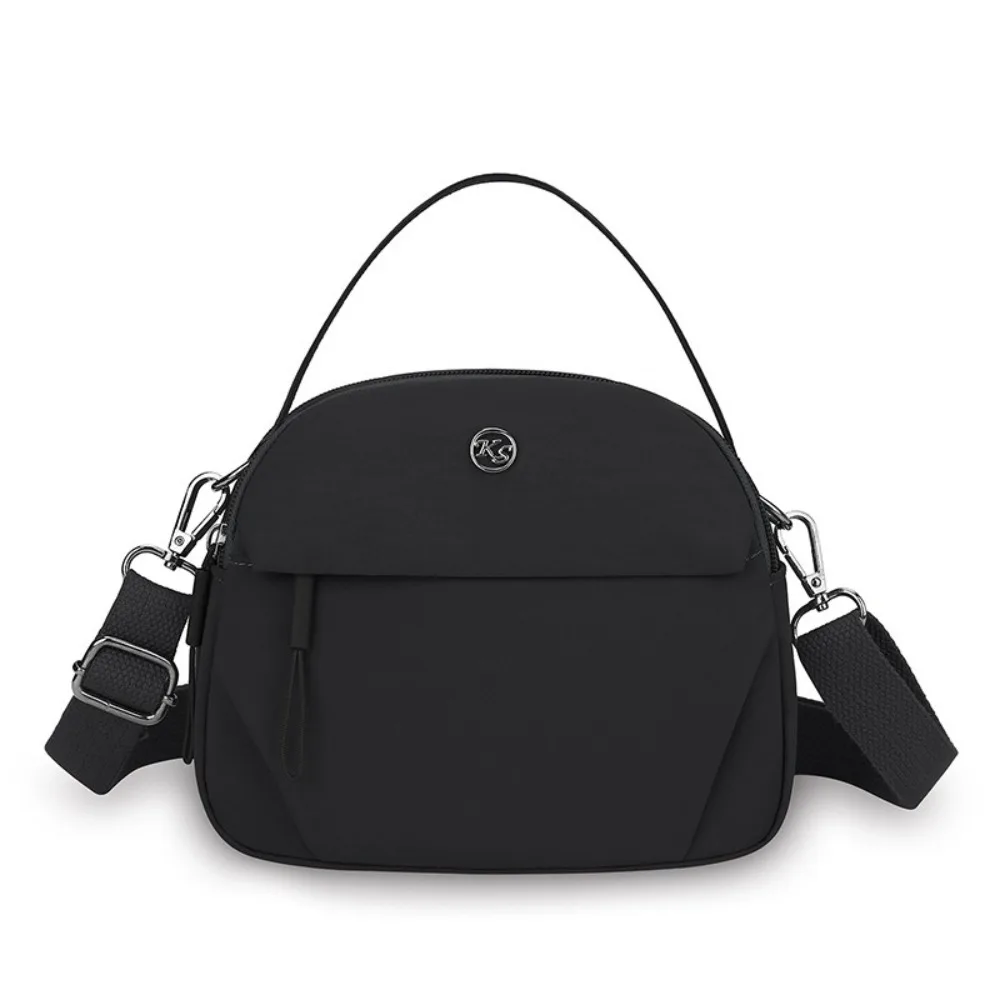 

Casual Multi-pocket Women's Crossbody Bag Lightweigh Adjustable Straps Messenger Bag Large Capacity Nylon Tote Bag Friends