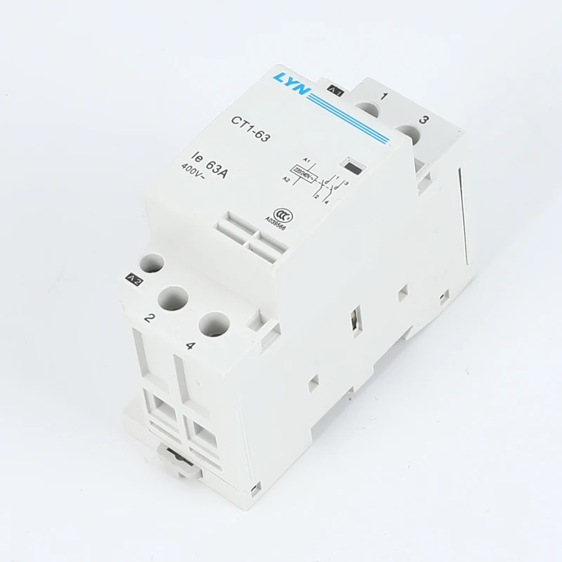 

2P 16A/20A/25A 220V/230V 50/60HZ din rail household ac contactor 1NO 1NC/2NO/2NC