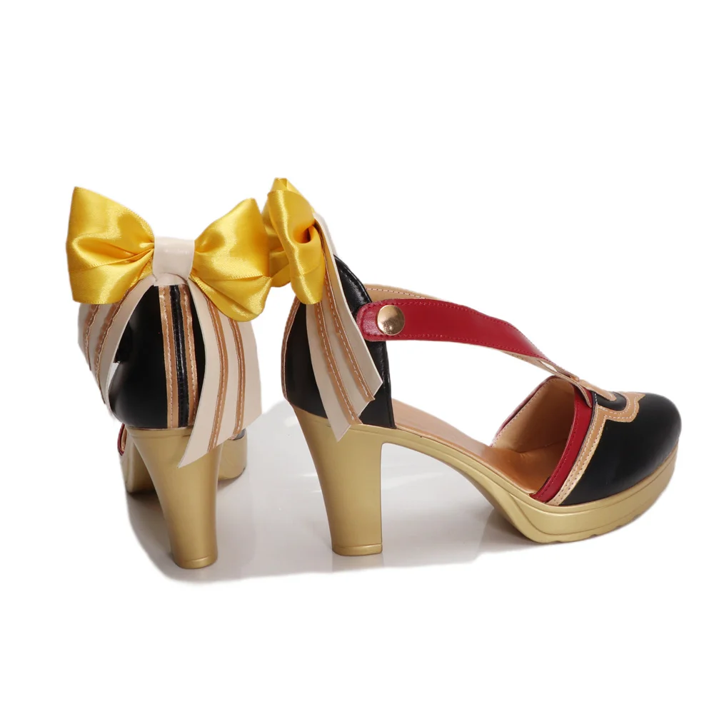 Buty do cosplayu Sandrone Marionette z gry Genshin Impact, damskie szpilki na zamówienie, buty na Halloween, karnawał, do odgrywania ról