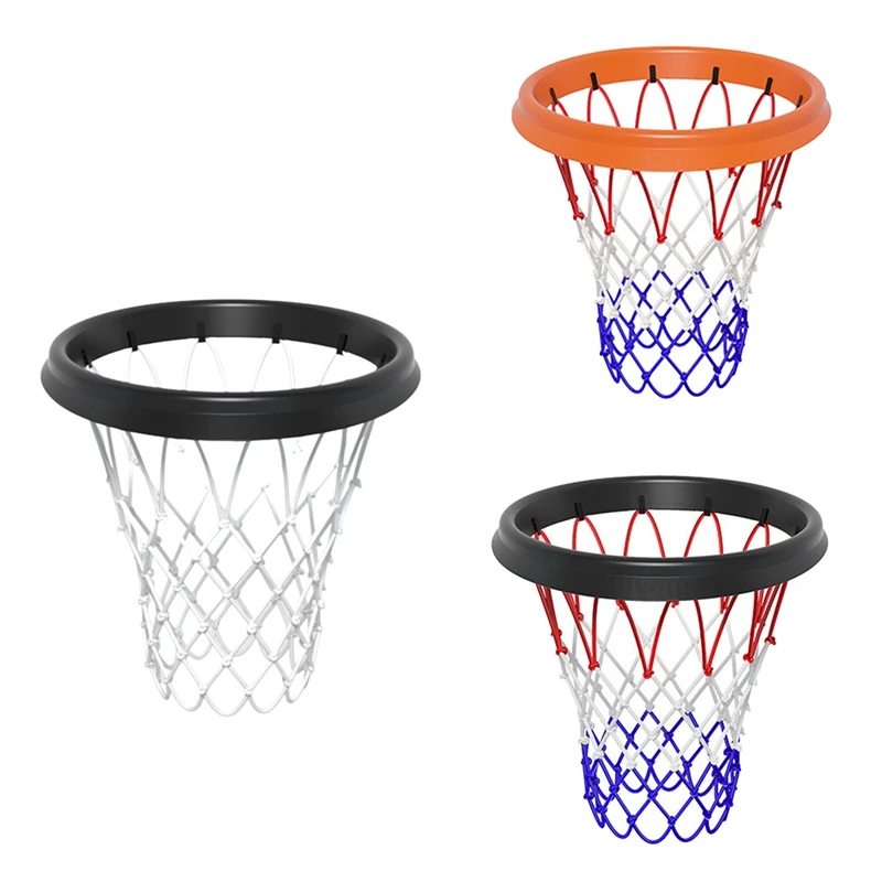 

Portable Basketball Net Frame Indoor Outdoor Removable Professional Basketball Net Basketball Sports Durable Easy To Use -C