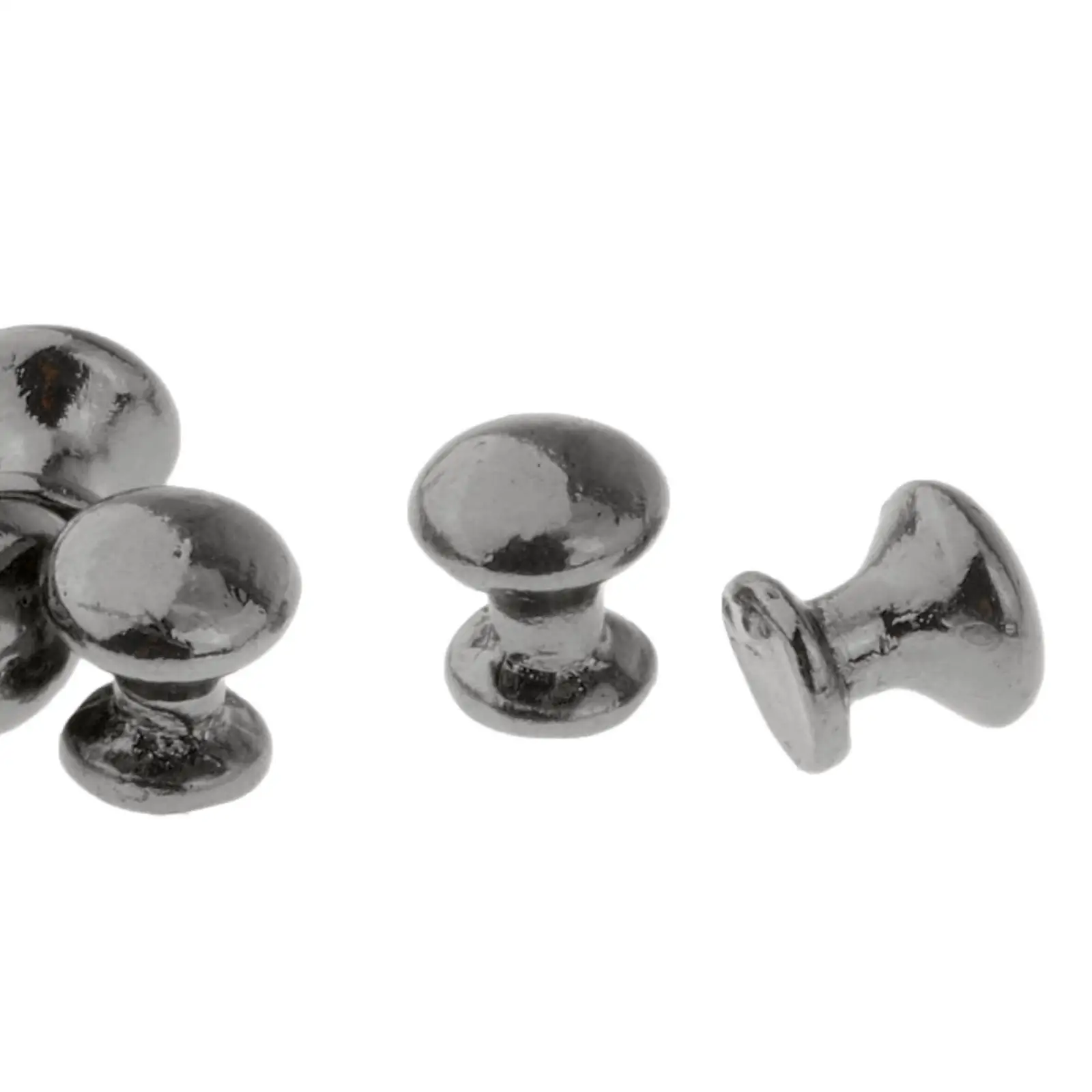 8Pcs 인형 집 문 손잡이 장식 어린이 장난감 1:12 규모 소형 당김 손잡이