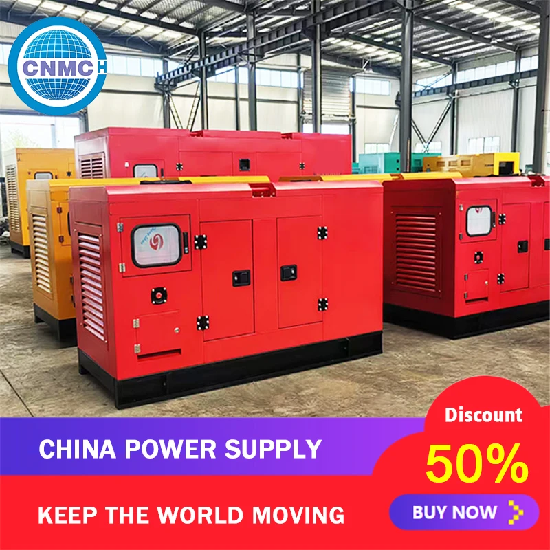 

Ready-to-use Genset Factory Direct Sales Silent Generator Engine Quiet Low Noise Stable Electric Grnerator Customizable