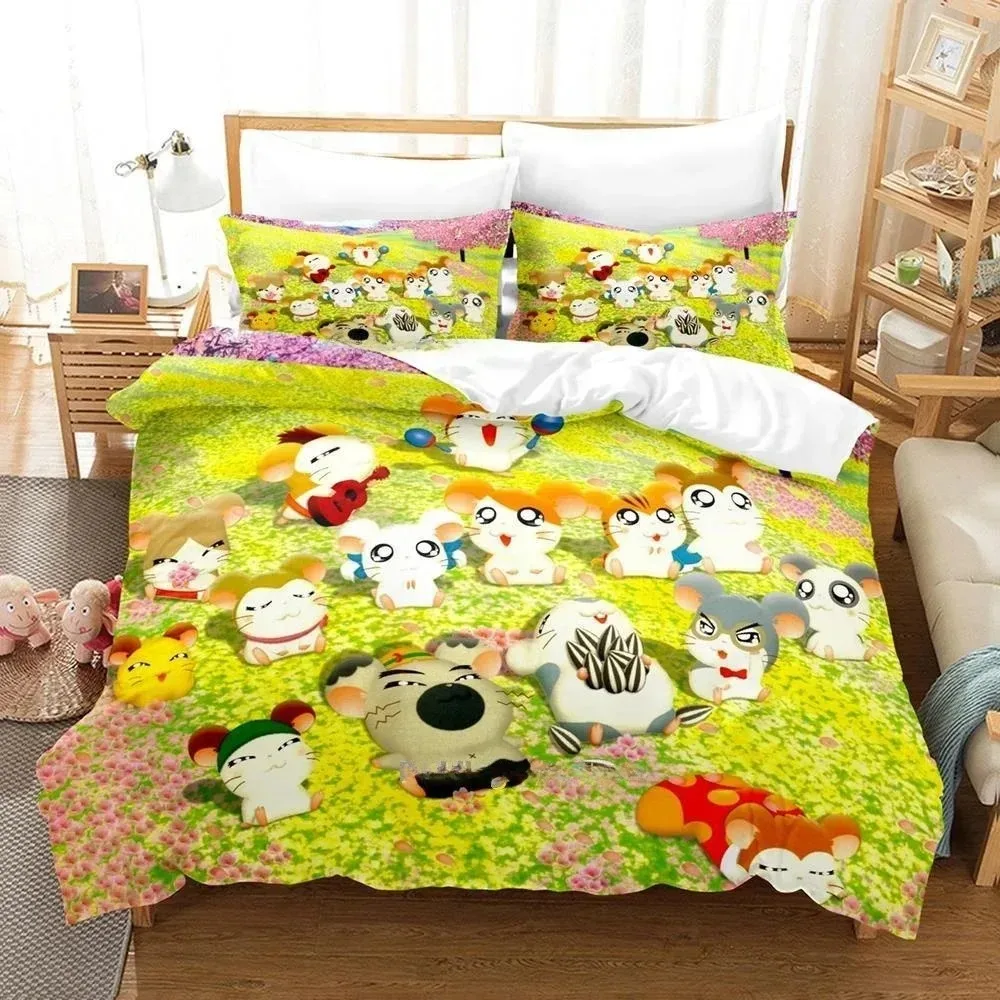 

New My Life as Inukai-san’s Dog Bedding Set Cartoon Anime three-piece set Adult Kid Bedroom Duvet cover Sets 3D Kawaii Girls