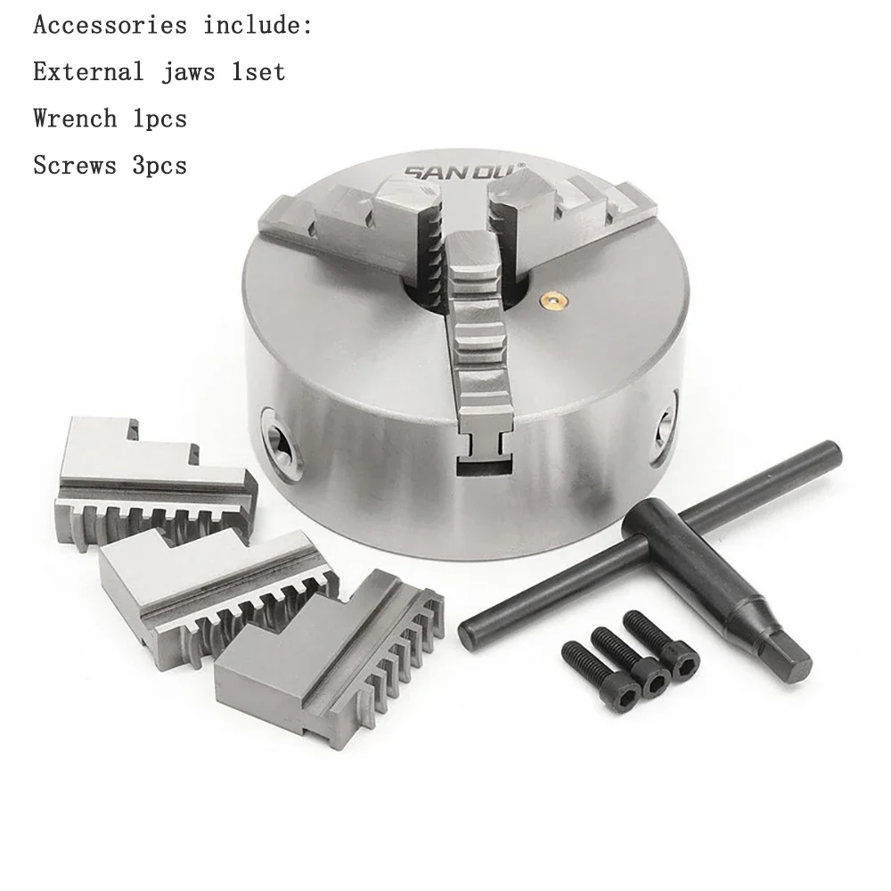 Lathe dremel accessories 3 jaw chuck k11 80 3