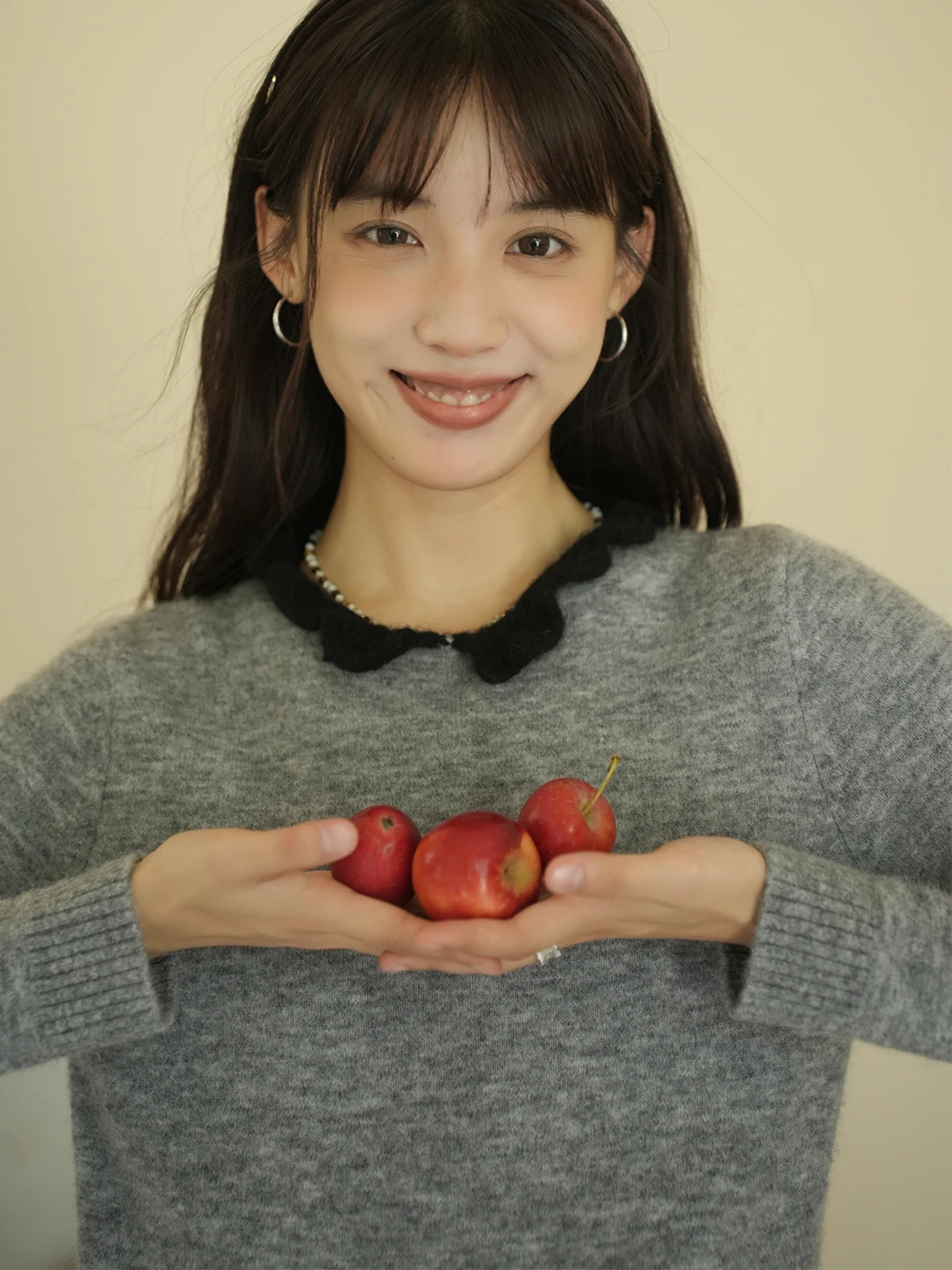 

Вязаный свитер Botanique ручной работы из шерсти альпака с цветочным узором, повседневный, с длинными рукавами, женский вязаный топ