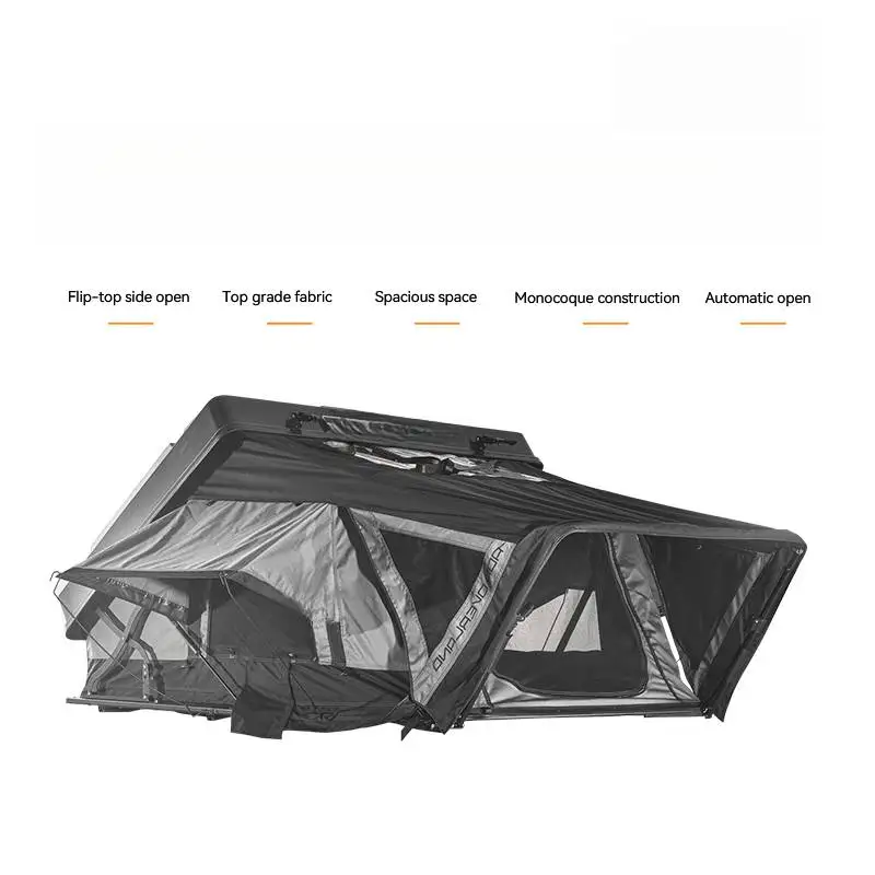 ABS Water Resistant Hard Shell Top Roof Mound-Rnt Waterproof 4X4 Family Car Rooftop Tent