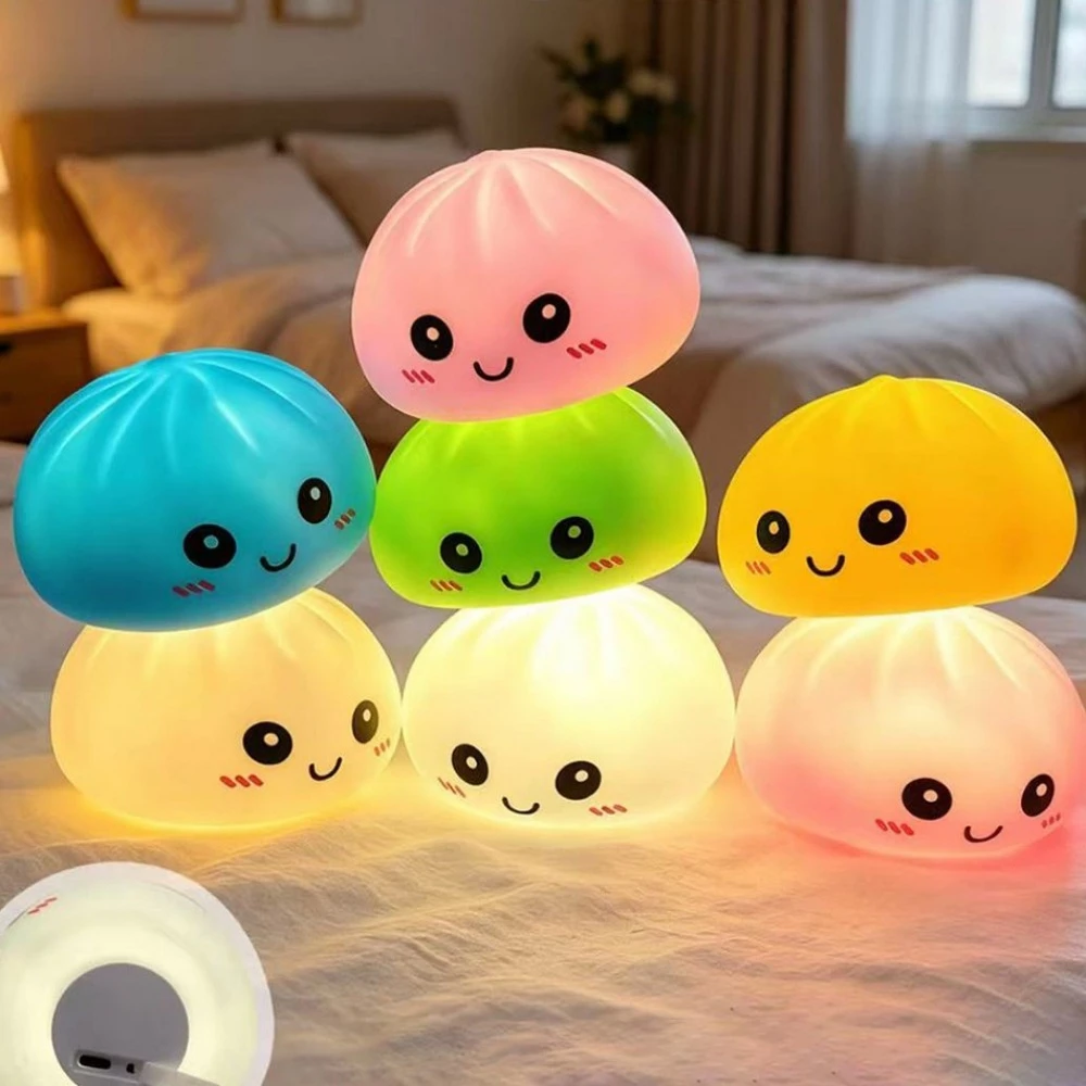 مصباح ليلي LED على شكل خبز الب - مراجعة Lighting Room Decor Items وسعره