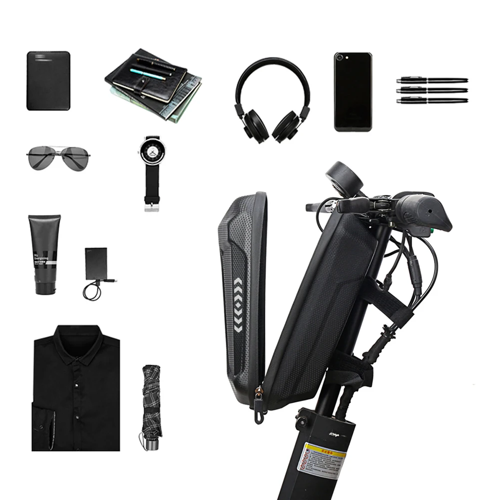Borsa per scooter elettrico universale da 1-3 litri per borsa anteriore per scooter Xiaomi M365 borsa da appendere per riporre oggetti anteriori impermeabili borse da bicicletta per bici