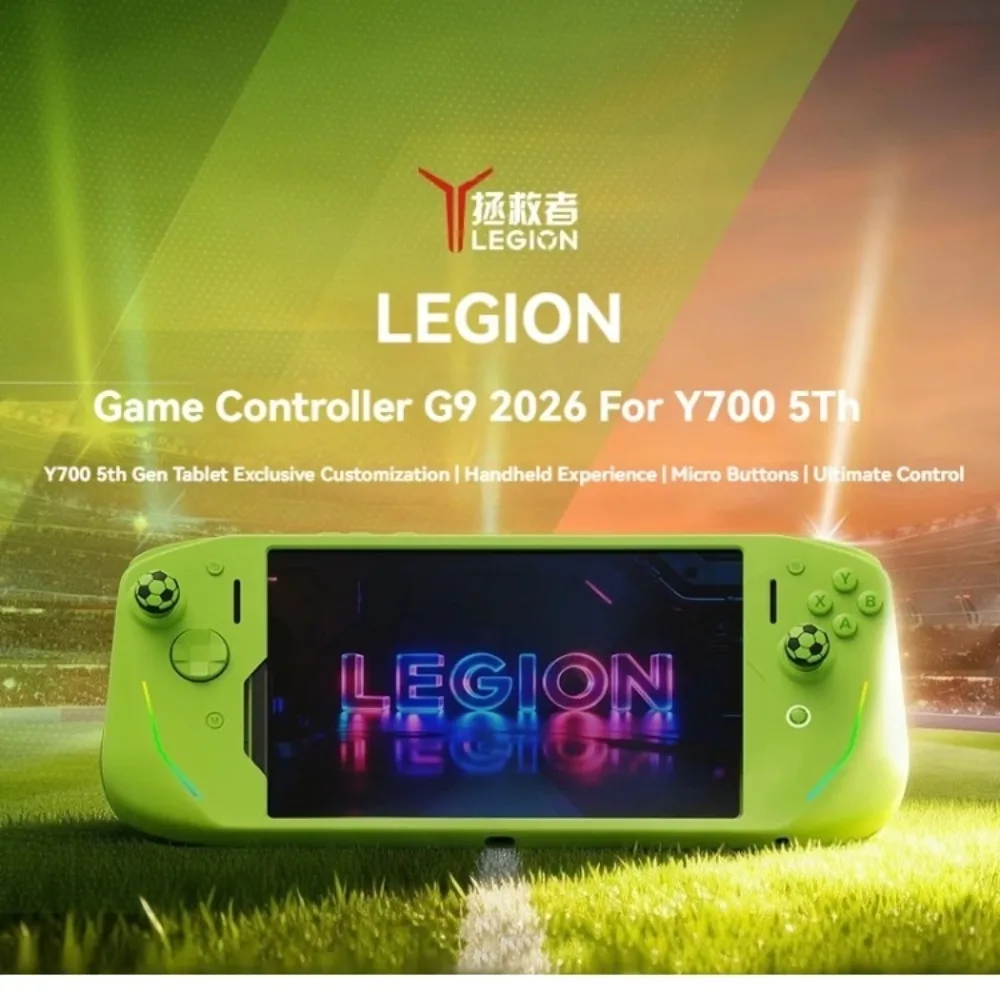 Legion G9 2026 Gaming Controller Rhein Green Hall Linear Effect