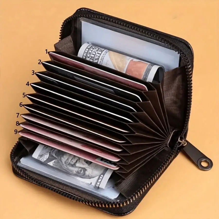Gothic-Geldbörse mit Totenkopf-Blumendruck, multifunktionaler Kartenhalter, Münzgeldbörse mit Reißverschluss, einzigartiges Geschenk für Männer, Mini-Geldbörse, Kartenhalter – Detail 4