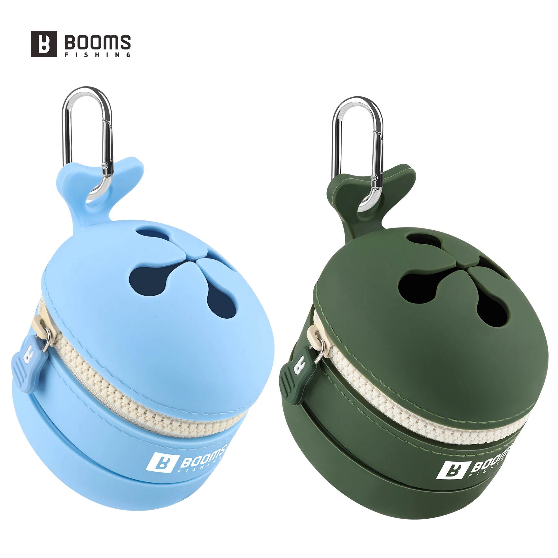 

Booms Fishing ST2 Fly Fishing Line Collection Small Retractable Silicone Collector Fishing Trash Can Outdoors Camping Tools