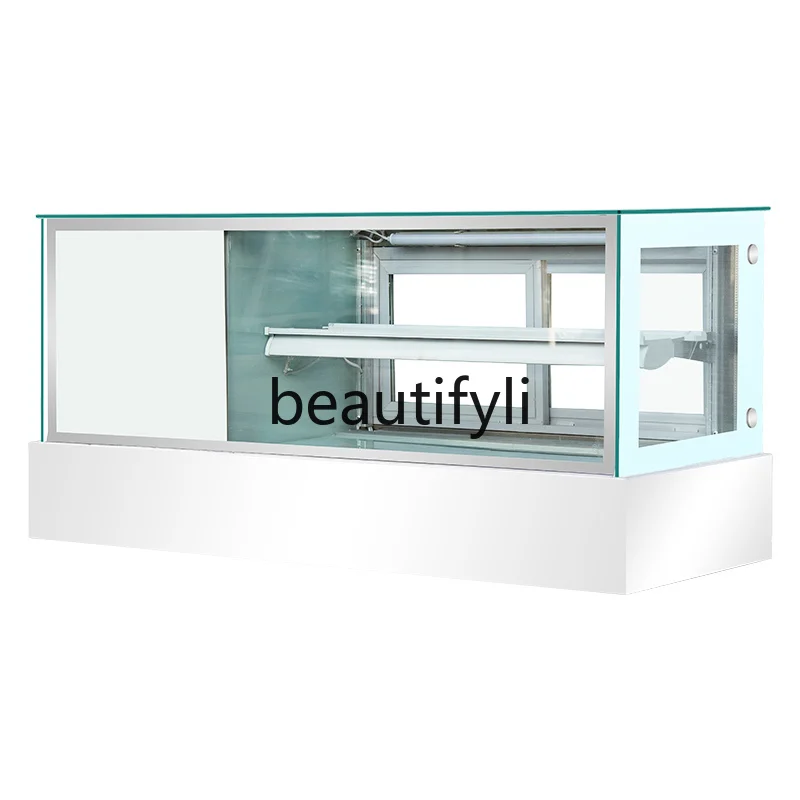 

Tabletop Dessert Refrigerated Display Cabinet Air-cooled Commercial Small Mousse Cake Preservation Freezer