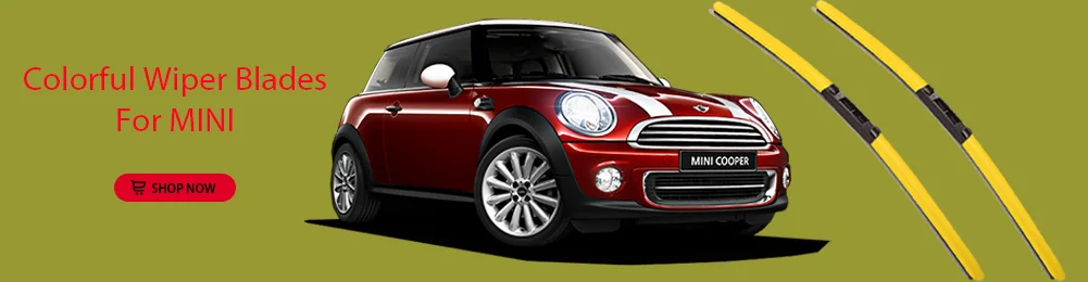 LNJING Scheibenwischerblätter für BMW Mini One Hatch Hardtop John Cooper Works R50 R53 R56 F55 F56 2001-2024 – Detail 2