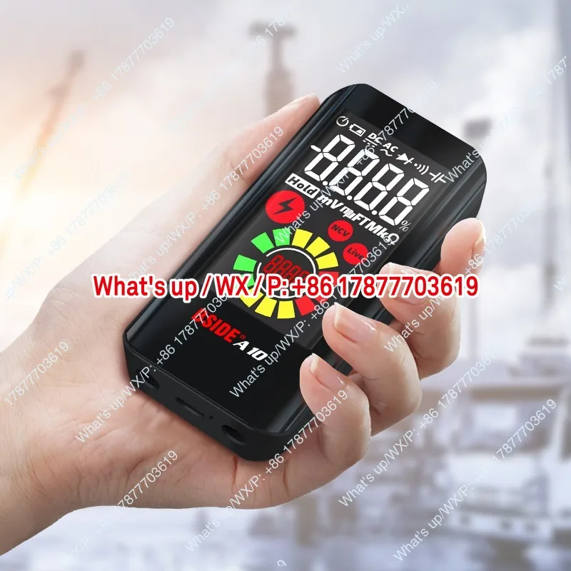 A10 Smart Mini Multimeter Color Screen Multi-purpose Electrical Instrument Diode Capacitor Temperature Function