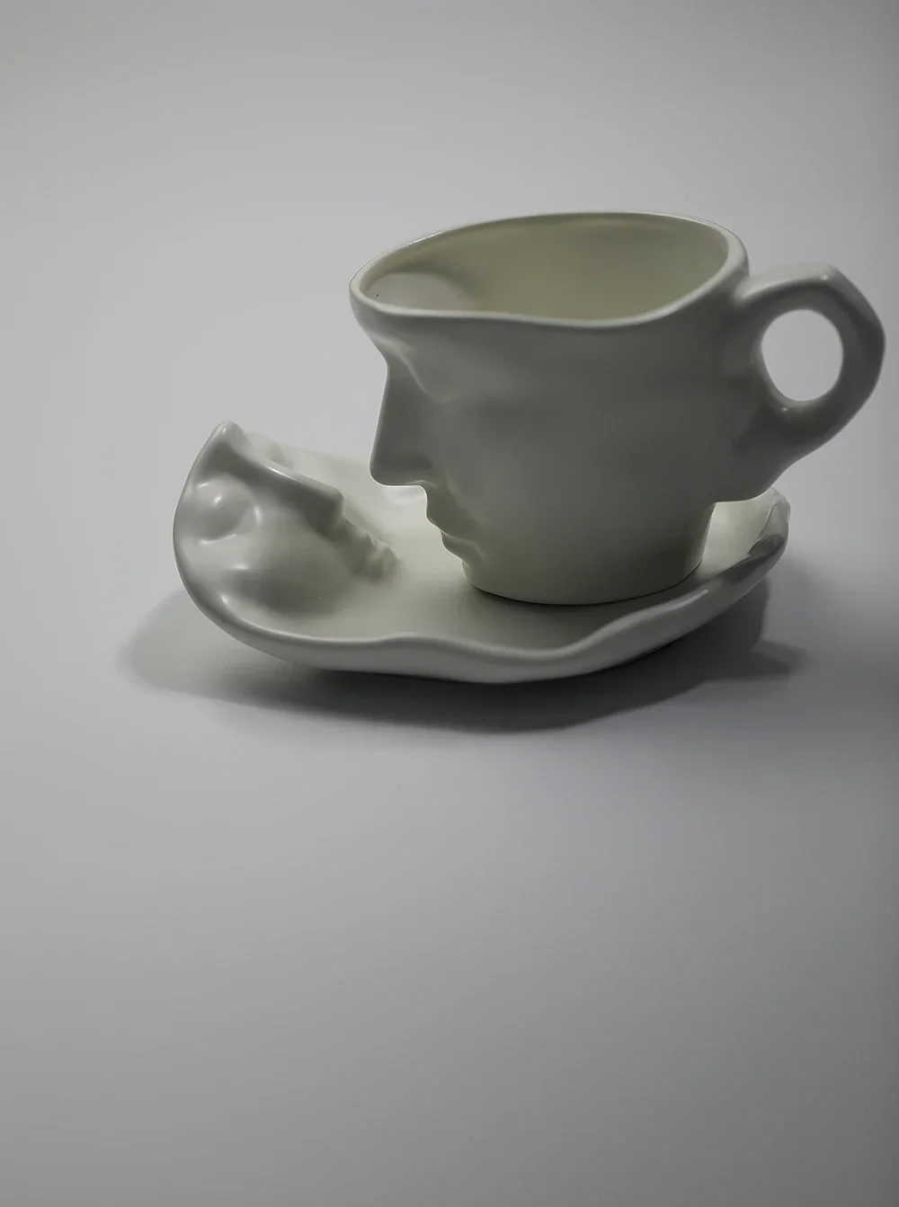 Clockwork home, I'm bored, dear, take a sip and drink a 3-piece set, cup + cushion + spoon, set.