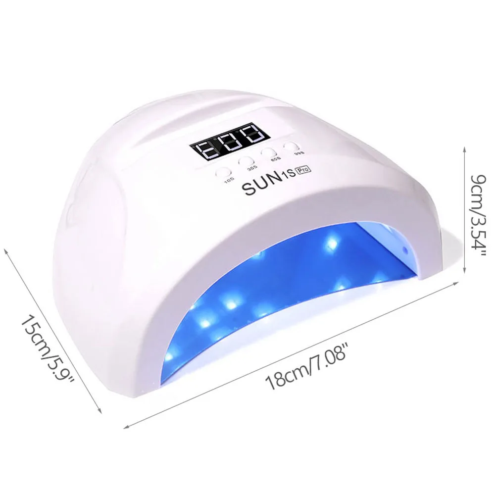 SUN 1s UV 네일 드라이어 젤 광택제 건조 램프, 48W LED 30 구슬, UV LED 램프, 네일 광선 요법 기계 도구, 네일 아트 기계