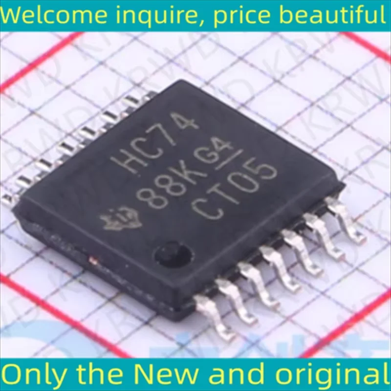 

30PCS HC74 HC7 New and Original SN74HC74PWR SN74HC74PW SN74HC74P SS0P14
