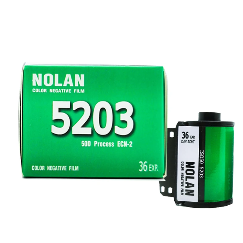 NEW 1/2/3 Roll Nolan 5203   135 Color Film Roll Negative Film ECN2 Processing Iso 50 36EXP/Roll