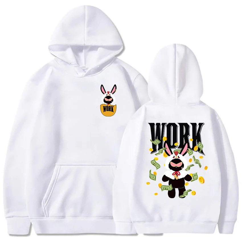 Punk Band Korean Style Sweatshirts with Pocket Ateezz Work 2024 Album Hoodies for Fans Women/Men Clothes Casual Ropa De Mujer