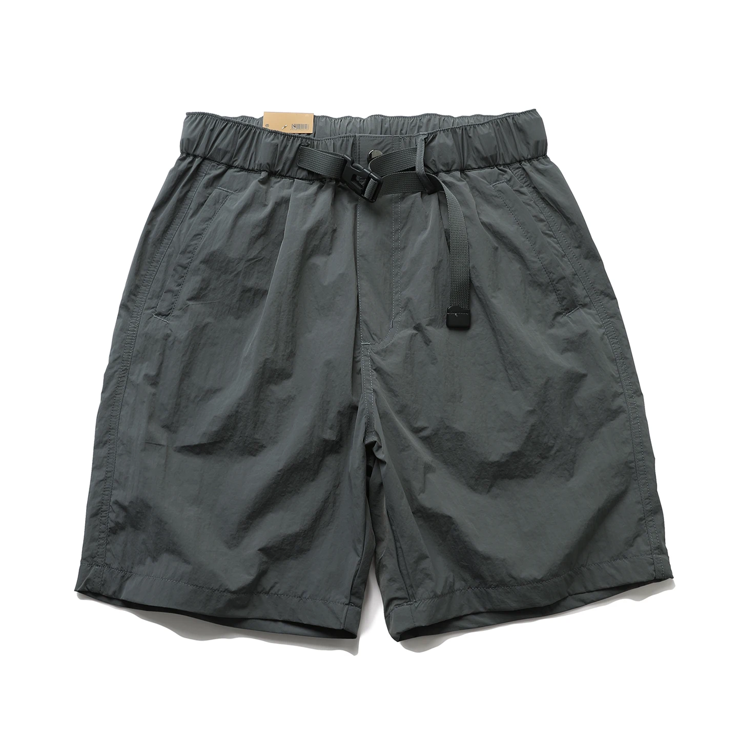 

Men's Outdoor Workwear Shorts Quick Dry Breathable Five Inches Net Material Loose Fit mid Waist Pure Color Summer New Style