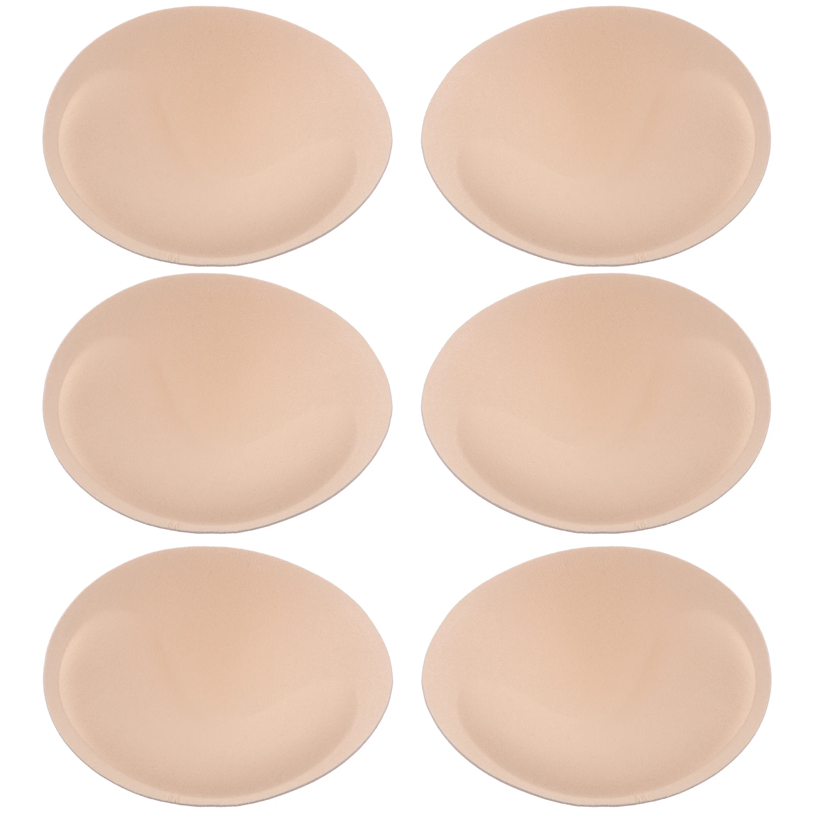 

3 Pairs Bra Inserts Pad Removable Chest Pads Milk Silk Fabric Lightweight Breathable Sports Yoga Bra Liners